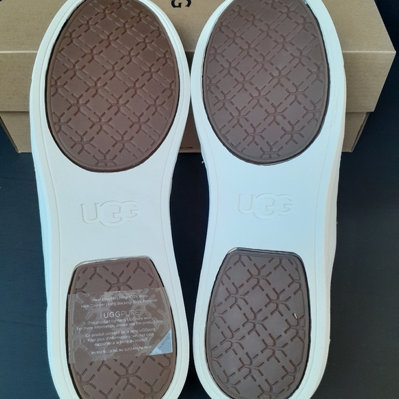 SALE! New UGG Kitlyn Leather Sneakers sz 10 - Picture 7 of 9